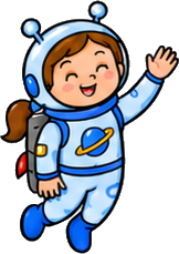 Exacte zwevende astronaut uit referentie